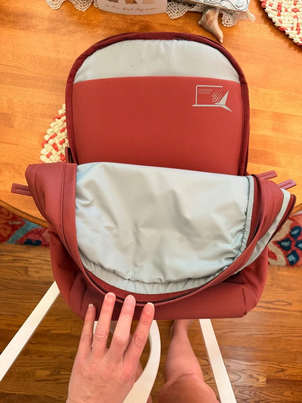 Troubadour Neo Backpack in color Rust